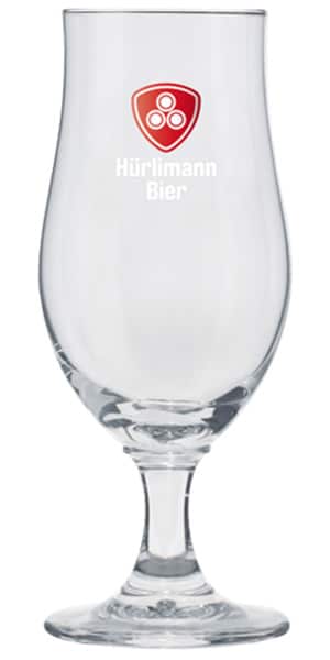 Hürlimann Biergläser - 12 x 30 cl