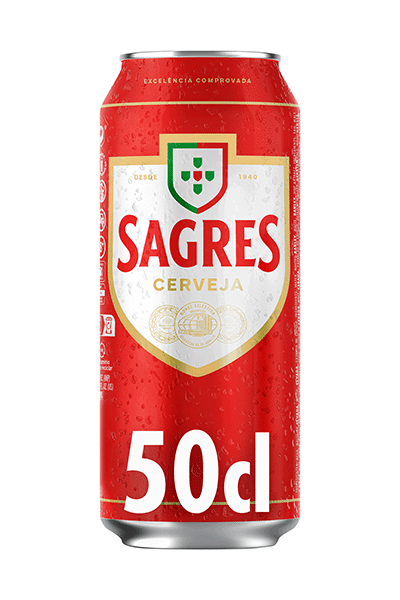 Sagres Original 4.8% - 24 x 50 cl Dose