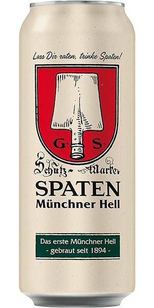 Spaten Münchner Bier 5,2% - 20 x 50 cl Dose
