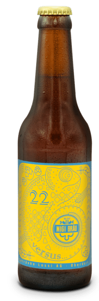 Migi Bräu Versus 22 Zitronen Panaché 3,0% Vol. 24 x 33 cl