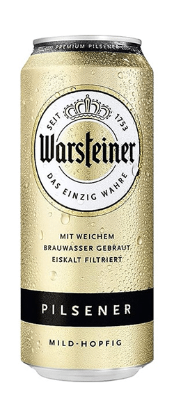Warsteiner Premium 4,8% - 24 x 50 cl Dosen