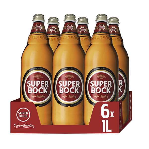 Super Bock Lager 5,2% - 6 x 100 cl