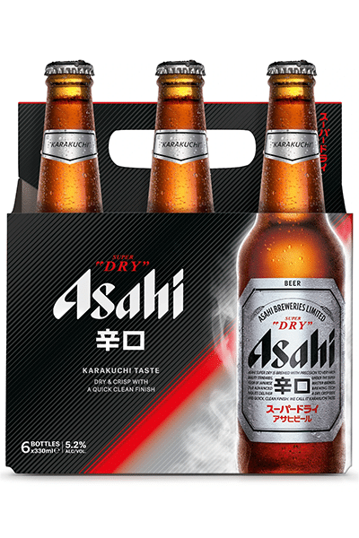 Asahi Super Dry 5,2% - 24 x 33 cl