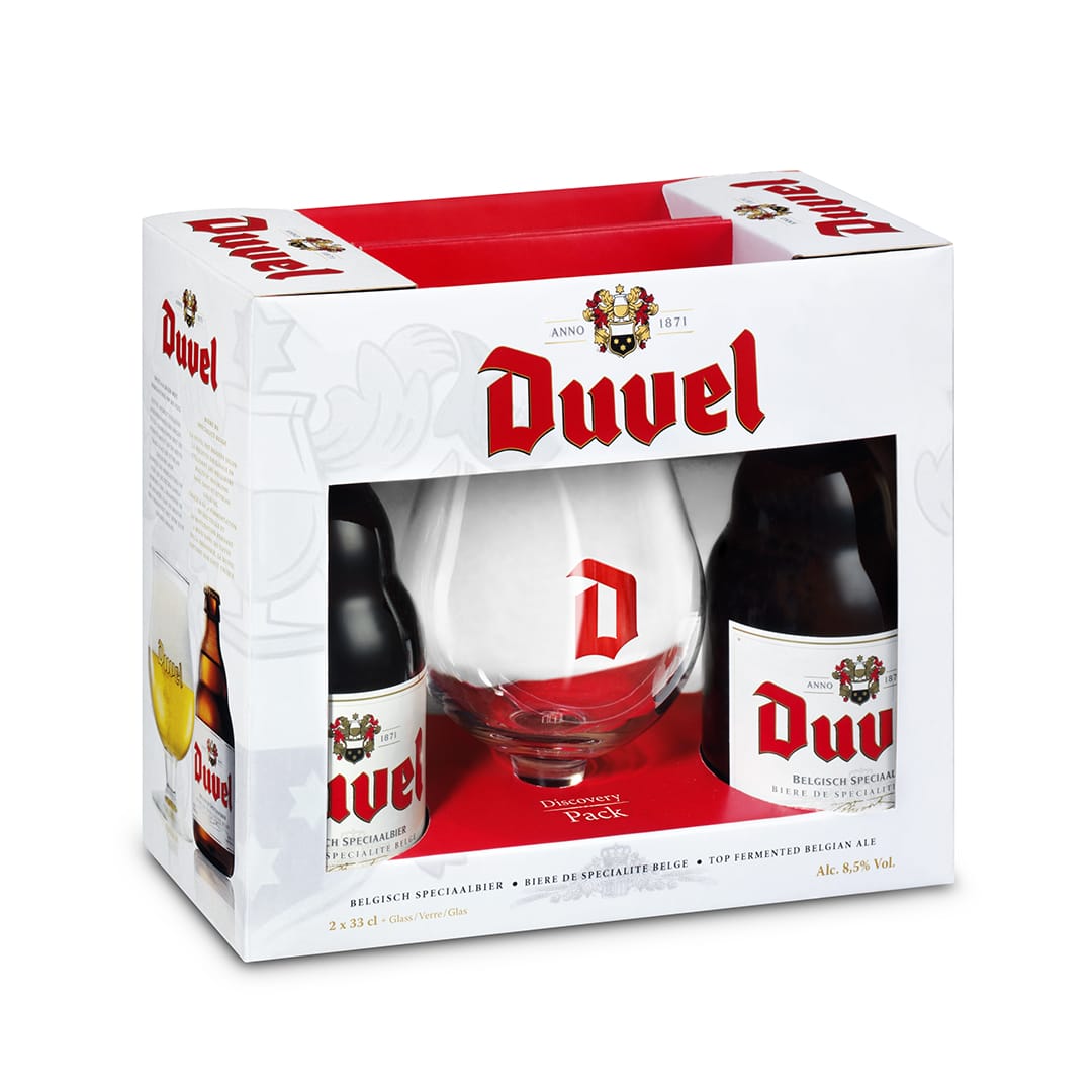 Duvel Val. Duvel 2B33 + 1VE Geschenkset Belgien