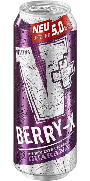 V+ Berry-X Biermischgetränk - 24 x 50 cl Dose