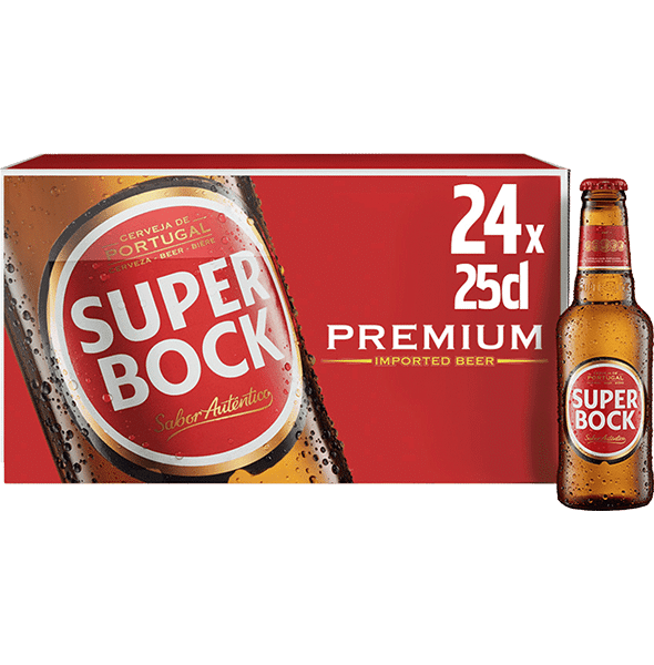 Super Bock Lager 5,2% - 24 x 25 cl