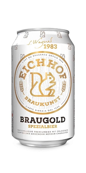 Eichhof Braugold 5,2% - 24 x 33 cl Dose