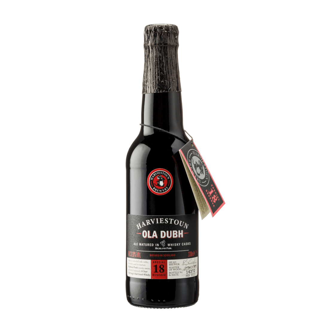 Harviestoun Brewery Ola Dubh 18 8,0% Vol. 12 x 33 cl Scotland