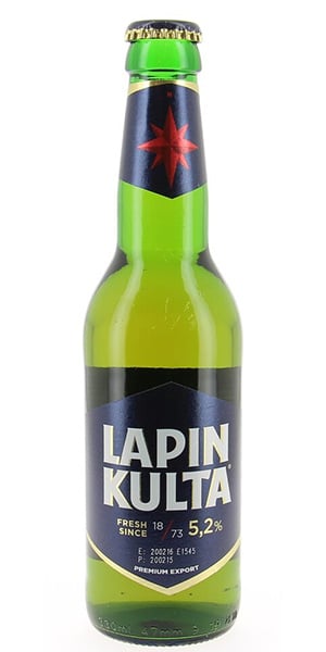 Lapin Kulta Premium Beer 5,2% Vol. 24 x 31,5 cl Finnland