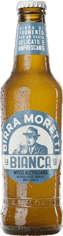 Birra Moretti Bianca 5% 24 x 33 cl