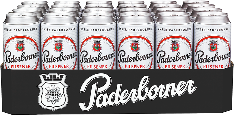 Paderborner Pilsener 24er Tray