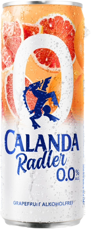 Calanda Radler Grapefruit alkoholfrei - 24 x 33 cl Dose