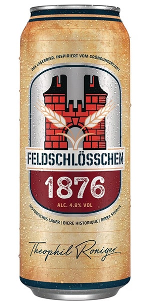 Feldschlösschen 1876 4,8% - 24 x 50 cl Dose