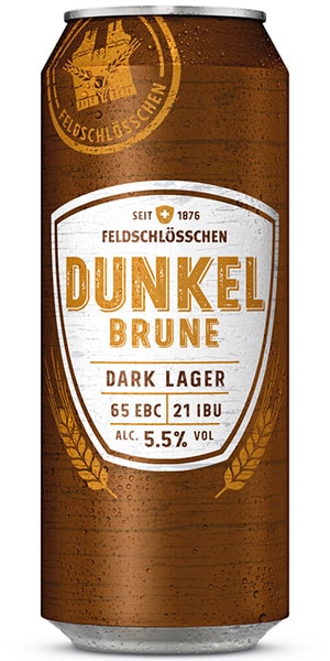 Feldschlösschen Bier Dunkel 5,5% Vol. 24 x 50 cl Dose