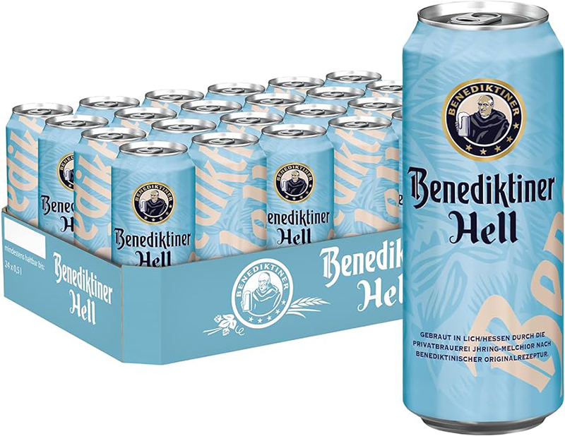 Benediktiner Hell 24er Tray