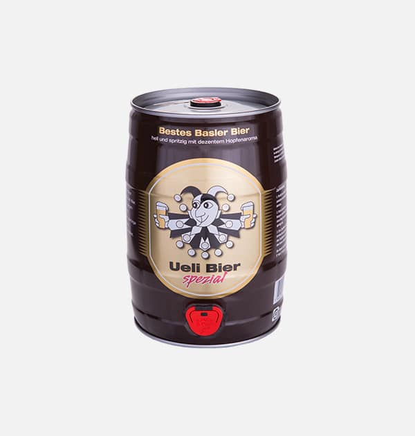 Ueli Bier Spezial 5% Vol. 5 Liter Partyfass