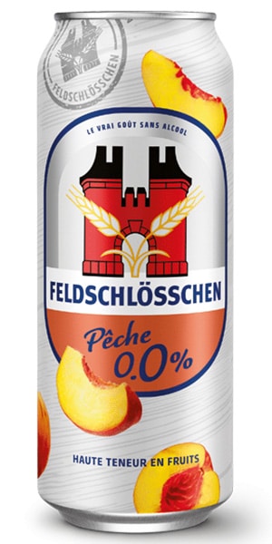 Feldschlösschen Pfirsich alkoholfrei - 24 x 50 cl Dose