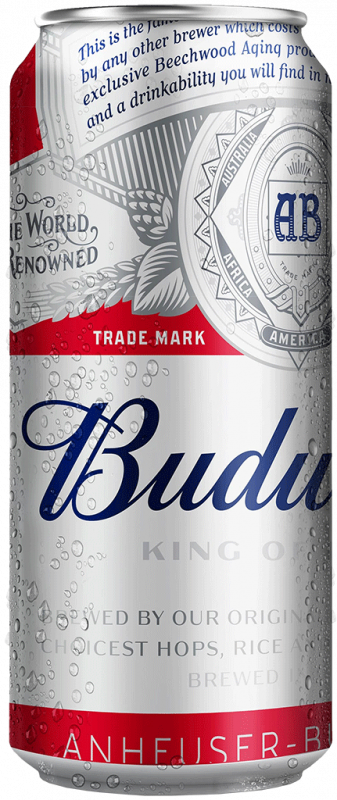 Budweiser Lager 5% - 24 x 47,3 cl