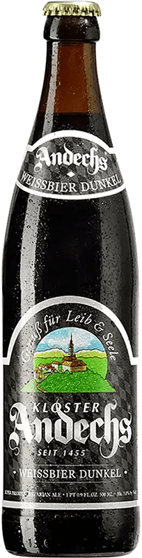 Kloster Andechs Weissbier Dunkel 5% - 20 x 50 cl MW