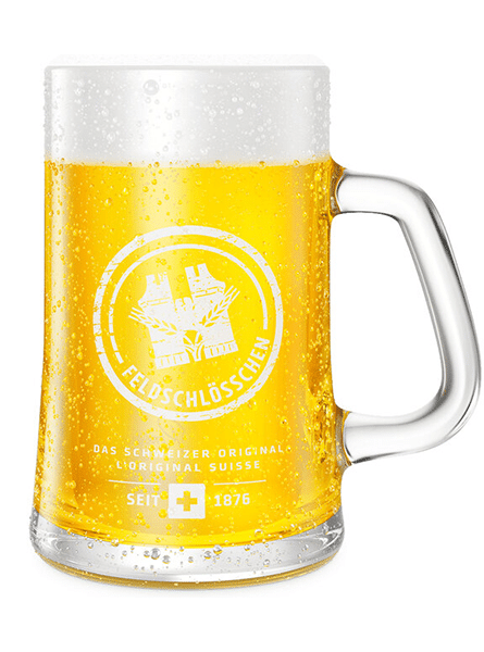 Feldschlösschen Henkelglas 50 cl - 12 Gläser