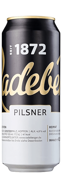 Radeberger Pilsner 4,8% - 24 x 50 cl Dose