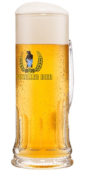 Appenzeller Bierglas Seidel - 12 Stück, 50 cl