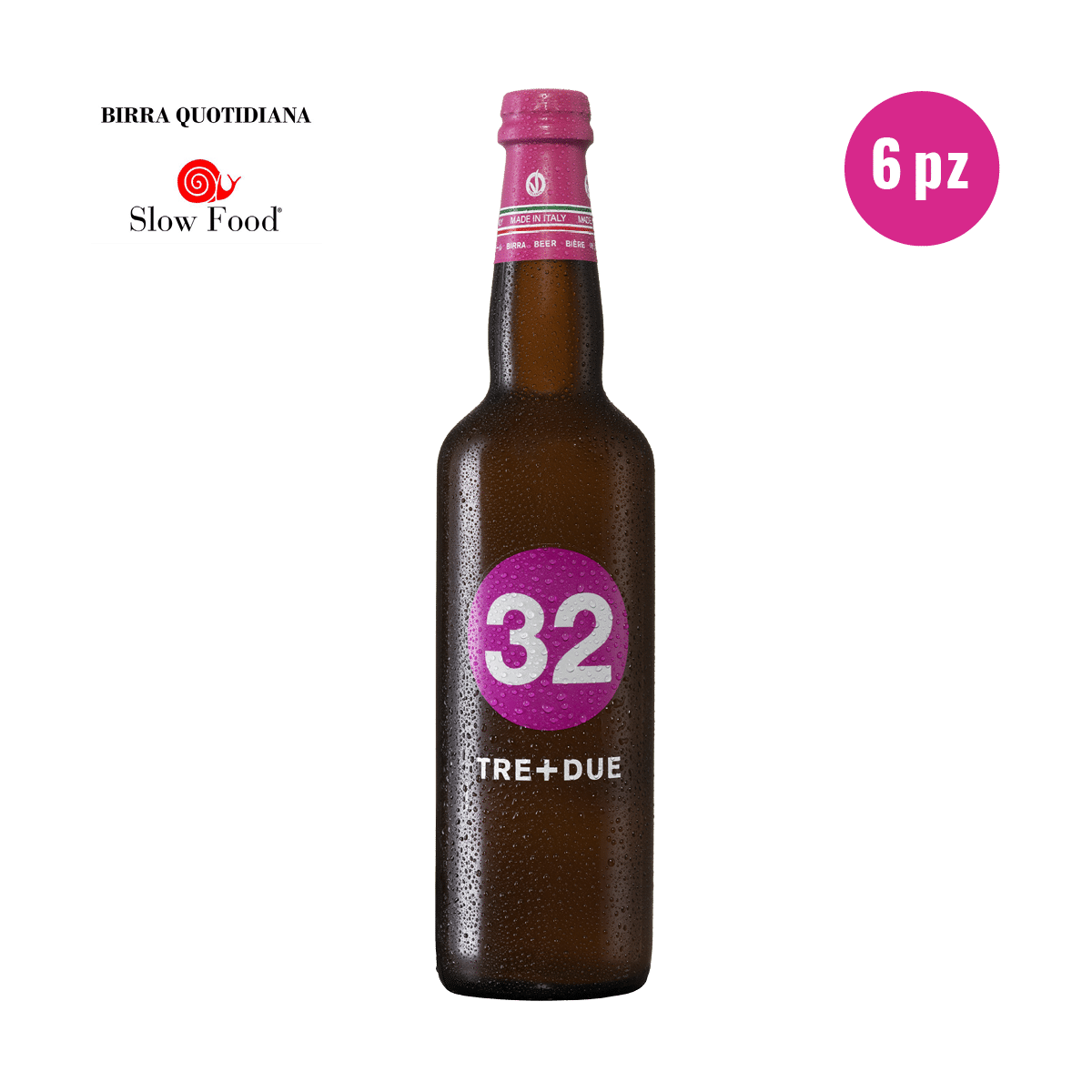 32 Via dei Birrai Tre + Due 3,2% Vol. 6 x 75 cl