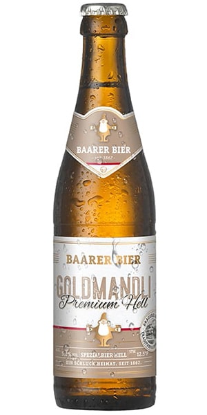 Baarer Goldmandli Premium Hell 5,2% - 24 x 33 cl