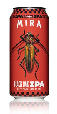 Mira Black OAK IPA 7,1% Vol. 24 x 44 cl Dose Frankreich