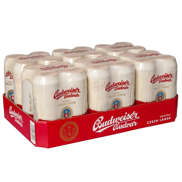 Budweiser Budvar 5% - 24 x 50 cl Dose