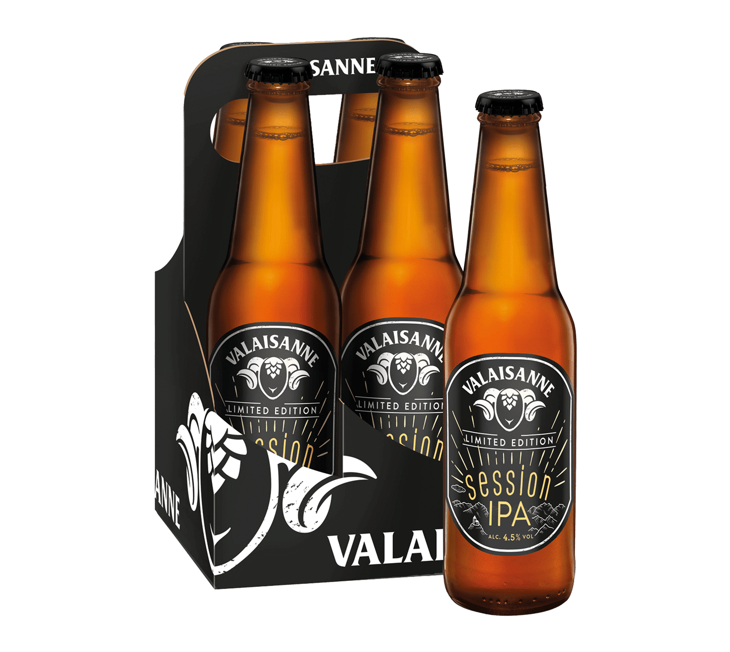 Valaisanne Bier Session IPA 4,5% Vol. 24 x 33 cl