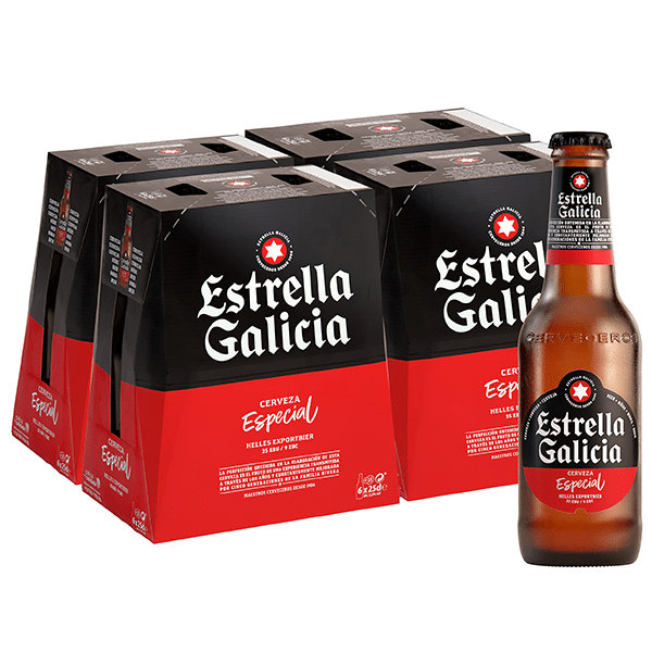 Estrella Galicia 5,5% - 24 x 25 cl
