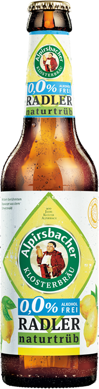 Alpirsbacher Klosterbräu Radler naturtrüb alkoholfrei 20 x 50 cl
