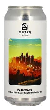 Alefarm Pathways Modern West Coast DIPA 8,0% - 24 x 44 cl Dose