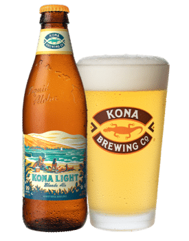 KONA Light Blonde Ale 4,2% Vol. 24 x 35 cl Hawaii