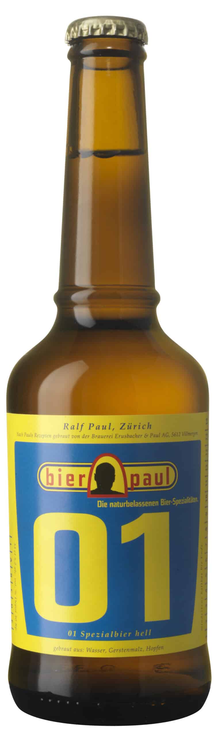 Bier Paul 01 hell 5,2% - 20 x 33 cl