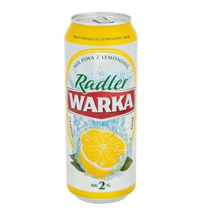 Warka Radler 2,0% Vol. 24 x 50 cl Dose Polen