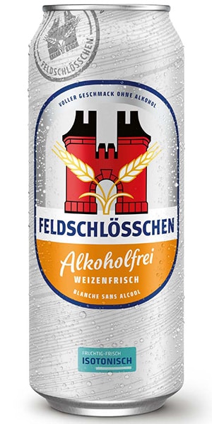 Feldschlösschen Weizenfrisch alkoholfrei - 24 x 50 cl Dose