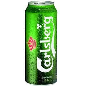 Carlsberg Bier 5,0% Vol. 24 x 50 cl Dosen Dänemark