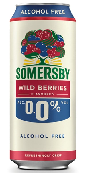 Somersby Wild Berries alkoholfrei 24 x 50 cl Dose
