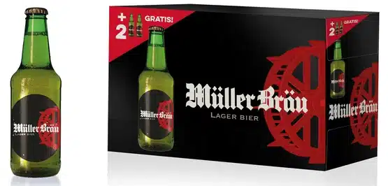 Müllerbräu Lager 4,8% - 24 x 33 cl
