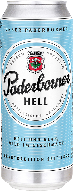 Paderborner Hell 5.1% - 24 x 50 cl Dose