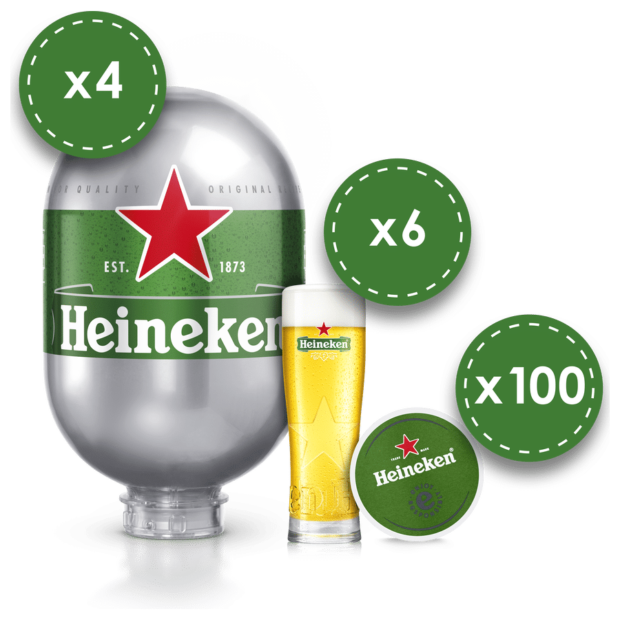 Heineken Starter Kit ! Alles was du benötigst für deine Party ! Let`s go !