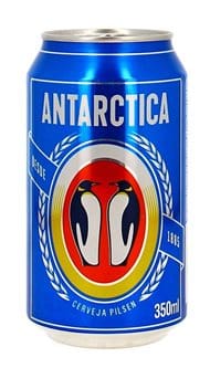 Antarctica Cerveja Pilsen 4,9% - 12 x 35 cl Dose