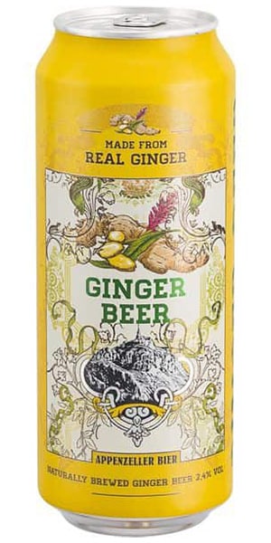 Appenzeller Ginger Bier 2,4% - 24 x 50 cl Dose