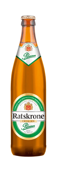 Ratskrone Premium Pilsener 4.9% - 20 x 50 cl