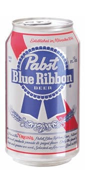 Pabst Blue Ribbon Beer 4,65% Vol. 24 x 35,5 cl Dose Amerika