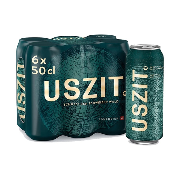Uszit Lagerbier 4,8% Vol. 24 x 50 cl Dose