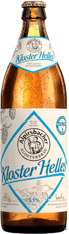 Alpirsbacher Klosterbräu hell 5,1% - 20 x 50 cl