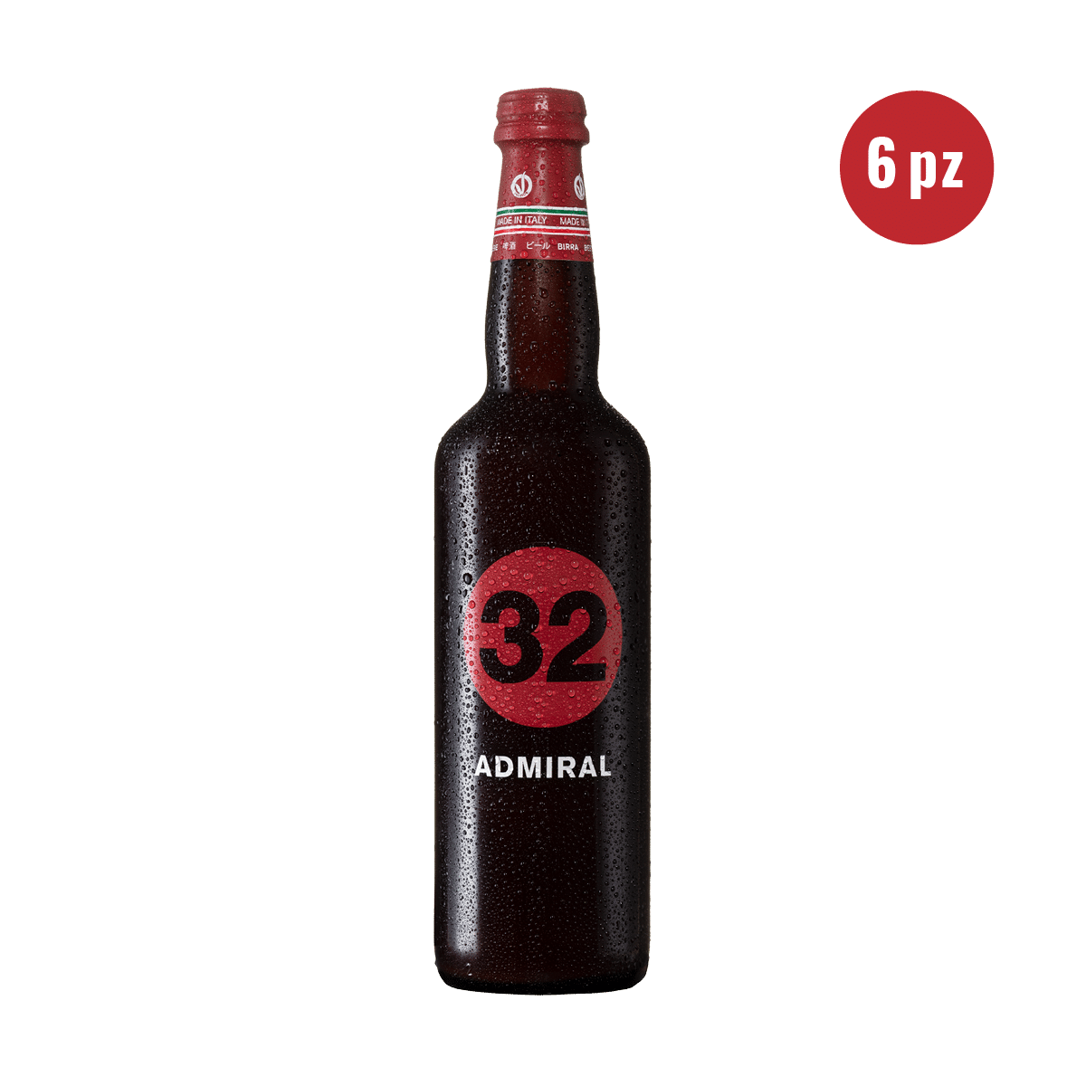 32 Via dei Birrai Admiral 6,3% Vol. 6 x 75 cl